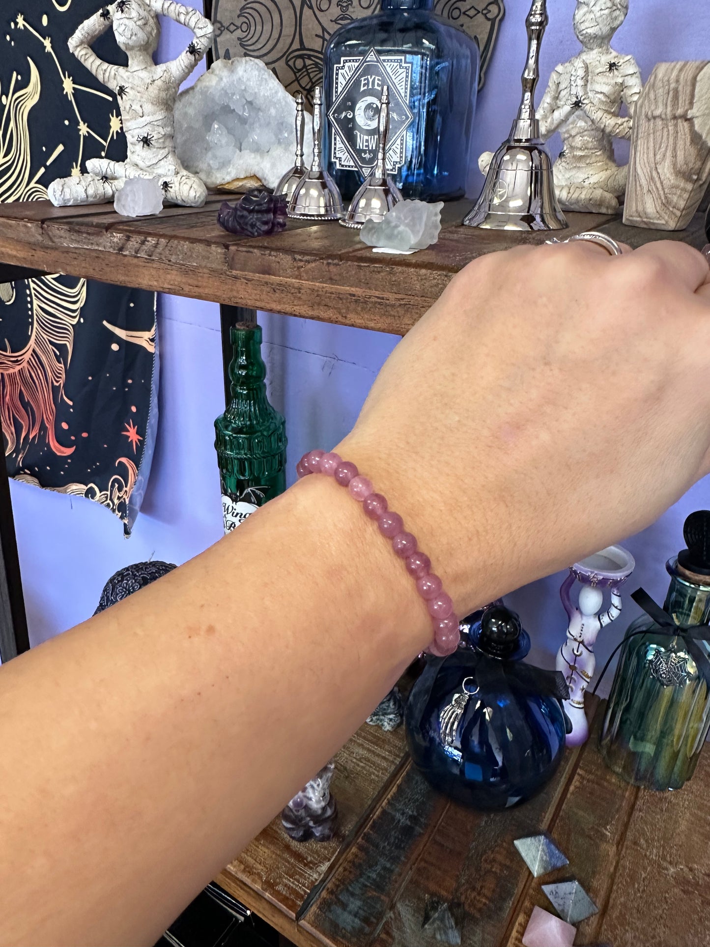 Strawberry Quartz Bracelet