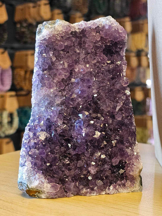 Amethyst Cut Base Raw Specimen