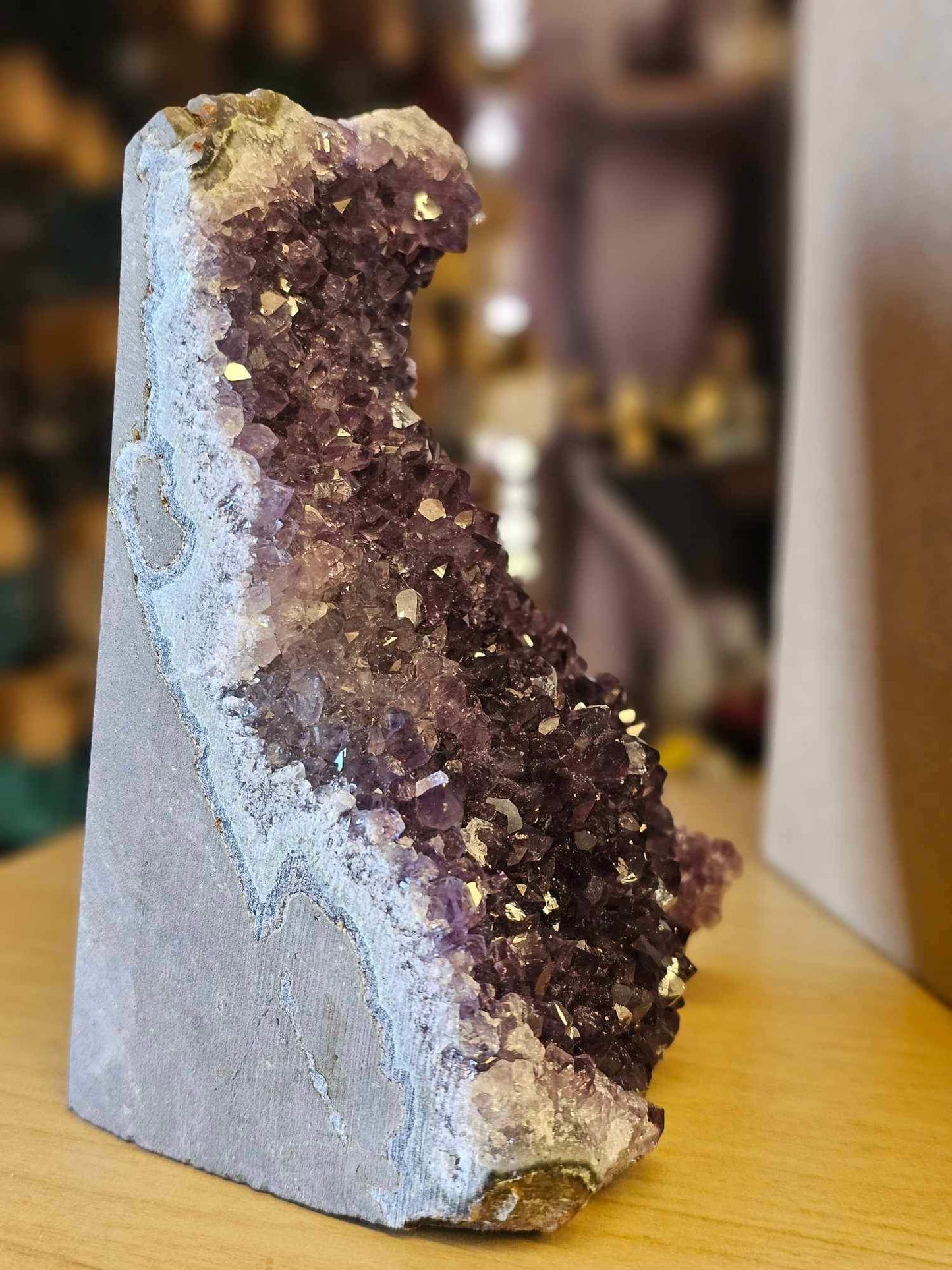 Amethyst Cut Base Raw Specimen