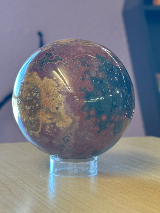 Ocean Jasper Sphere
