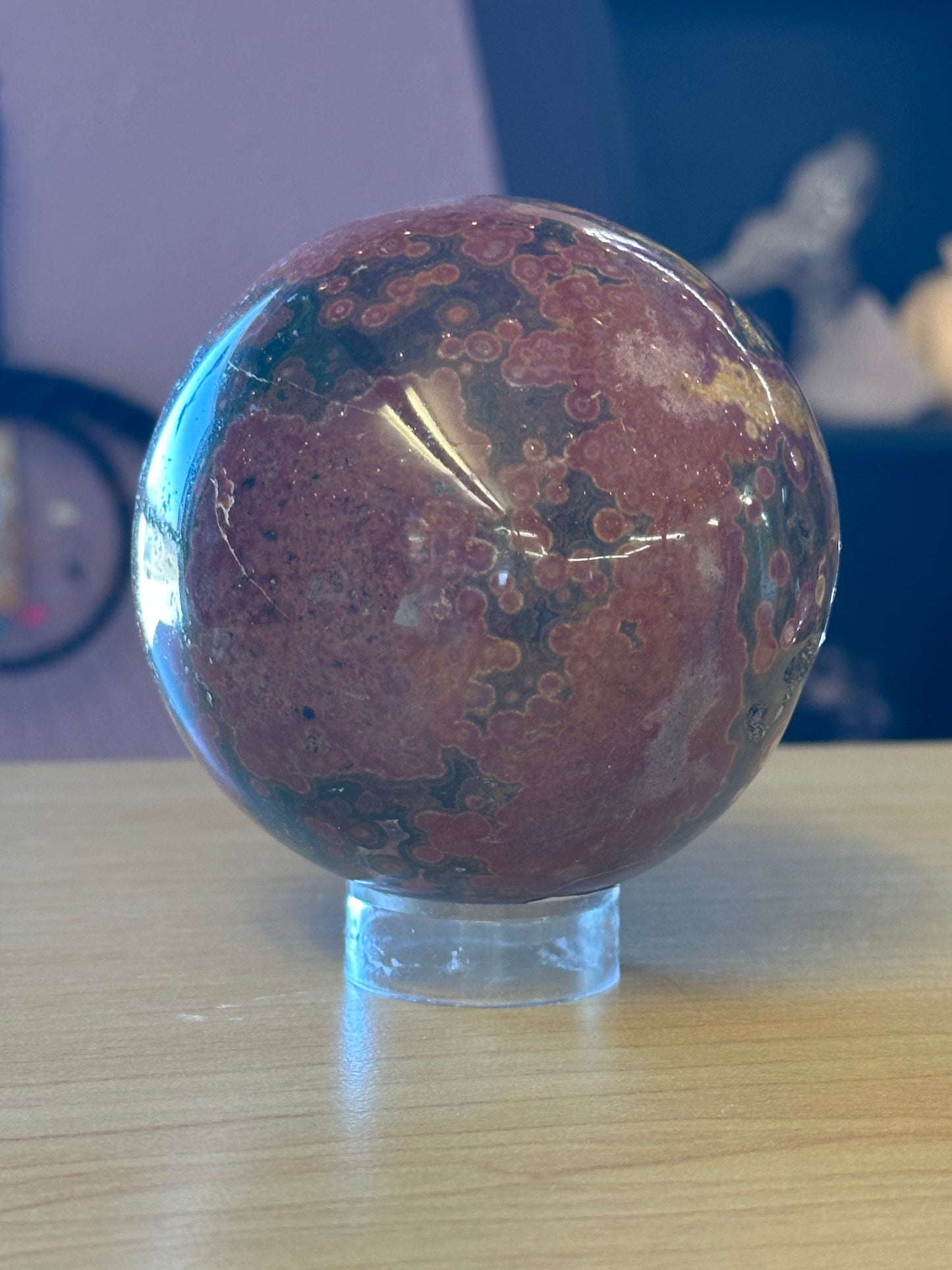Ocean Jasper Sphere