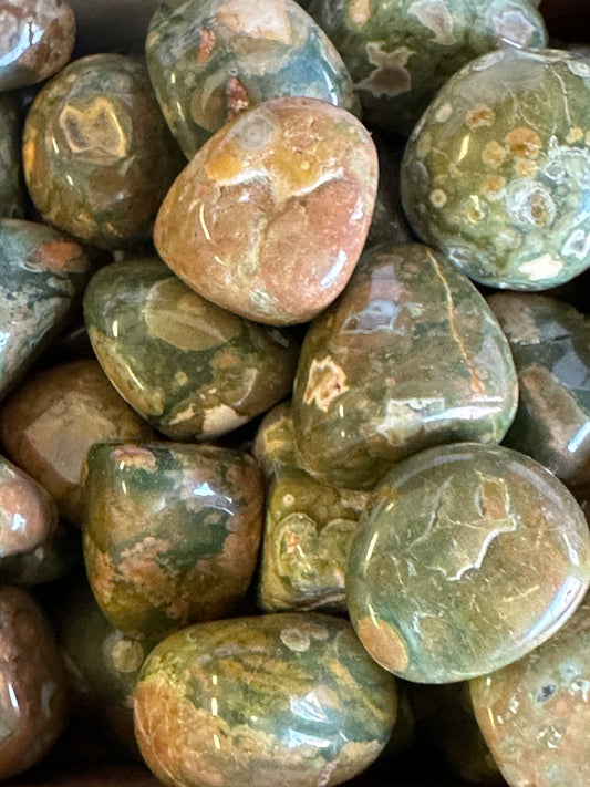 Rainforest Jasper Tumbles