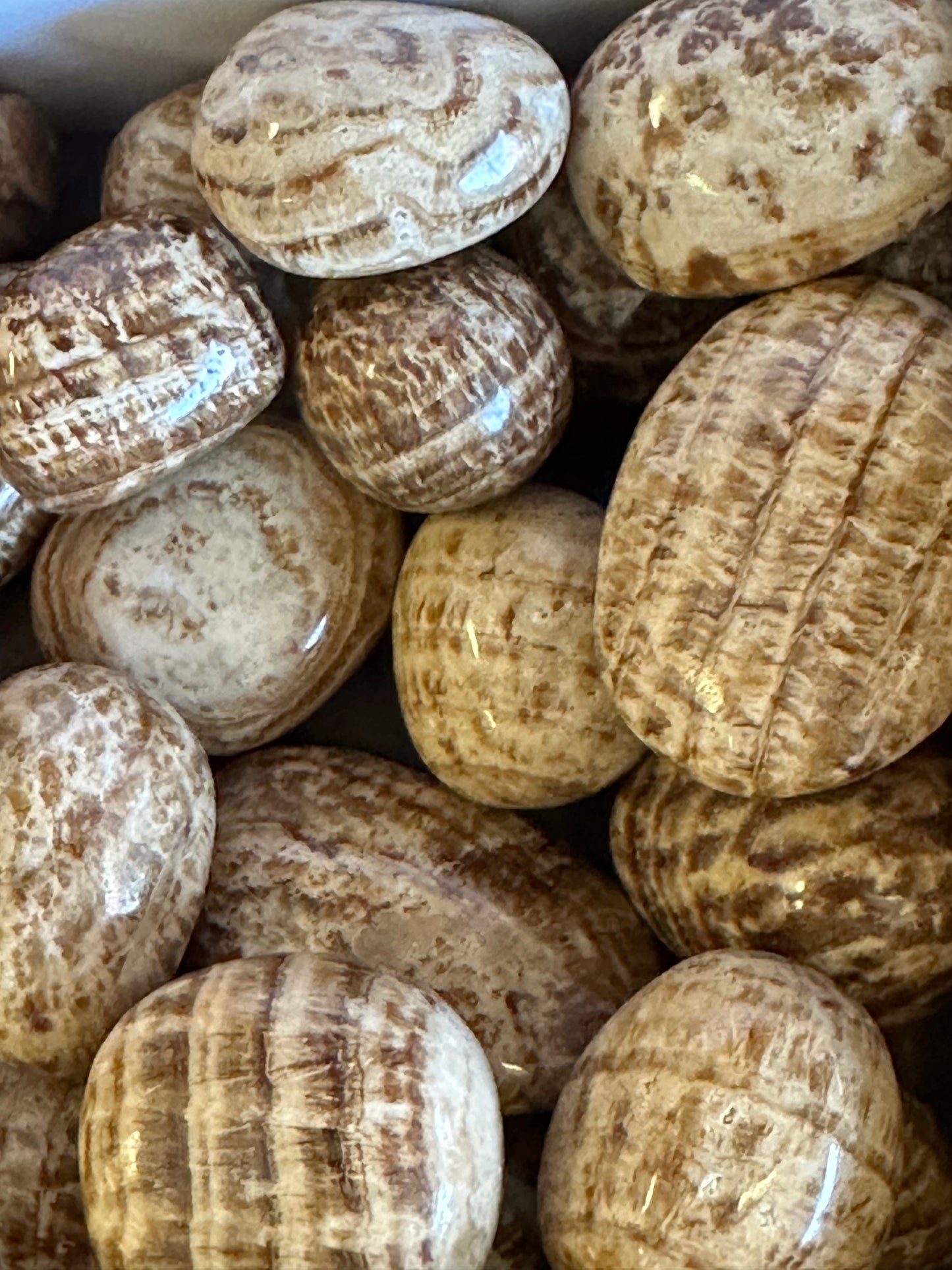 Aragonite Tumbles