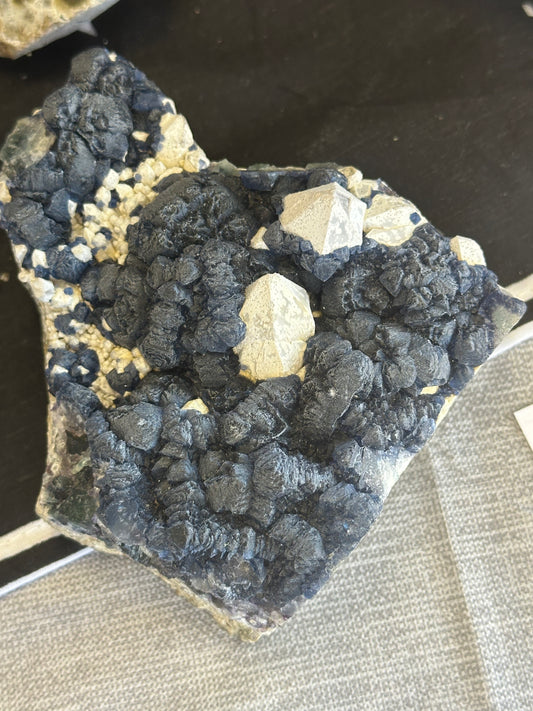 Blueberry Fluorite Raw Specimen