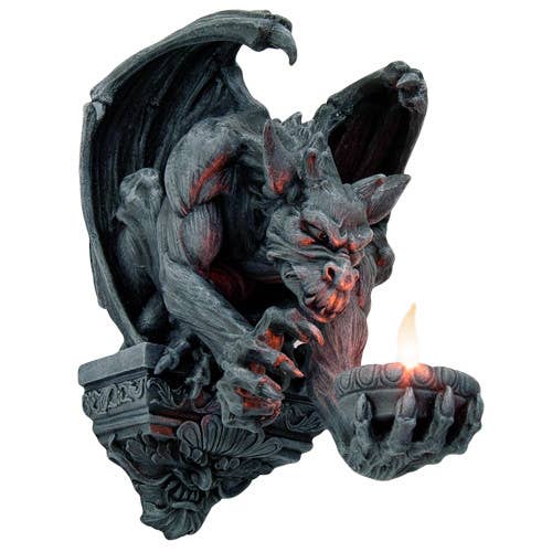 Gargoyle Wall Candleholder