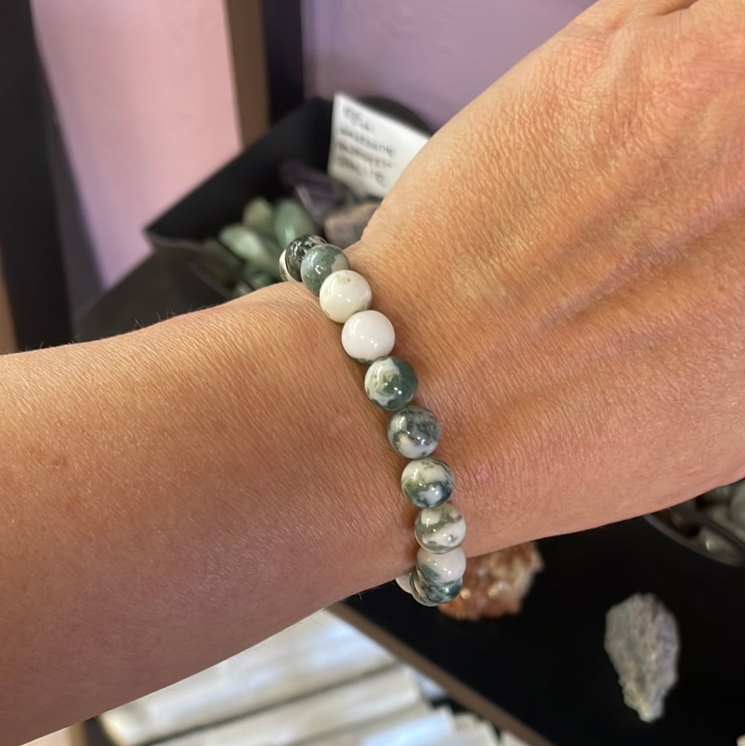 Tree Agate Bracelet