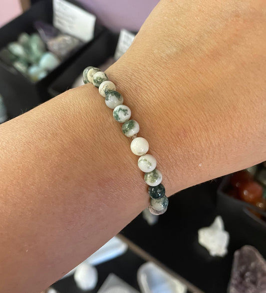 Tree Agate Bracelet