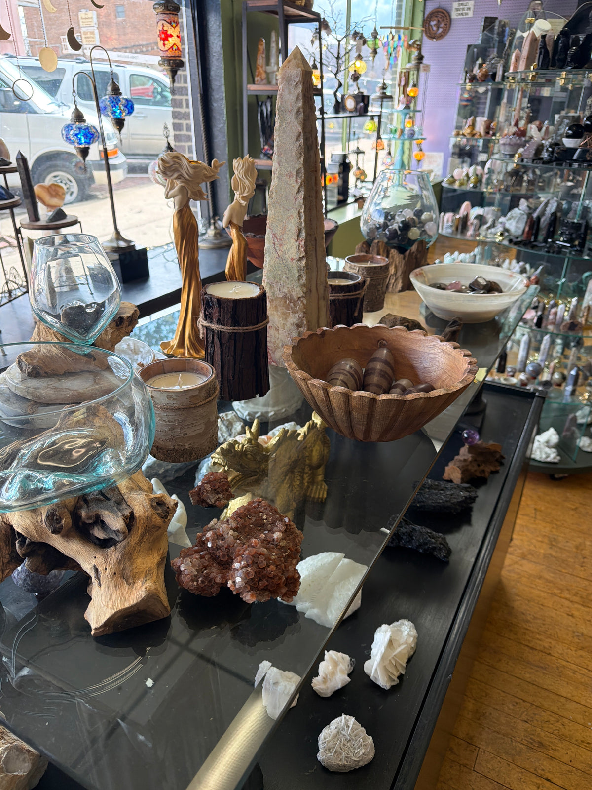 Collections – Crystals And Wood