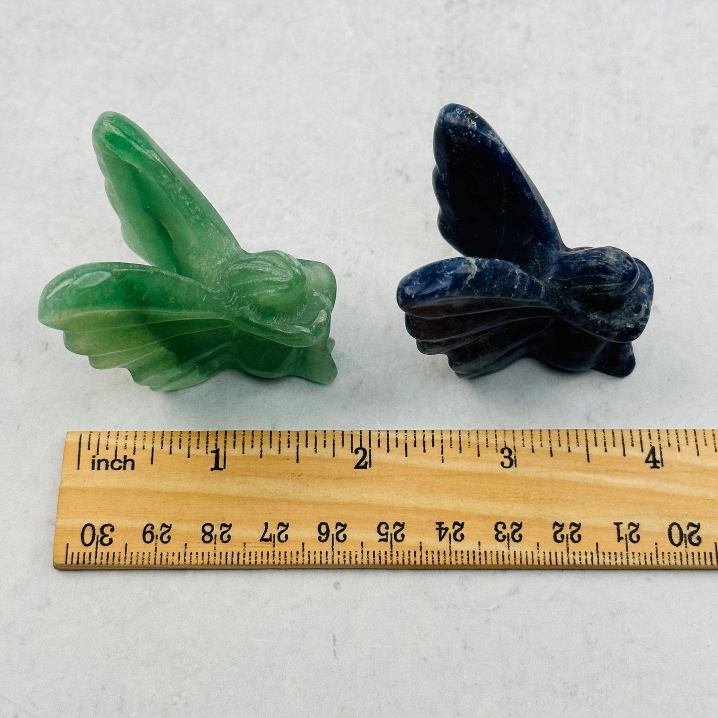 Crystal Carved Gemstone Fairy - You Choose Stone: Green Aventurine