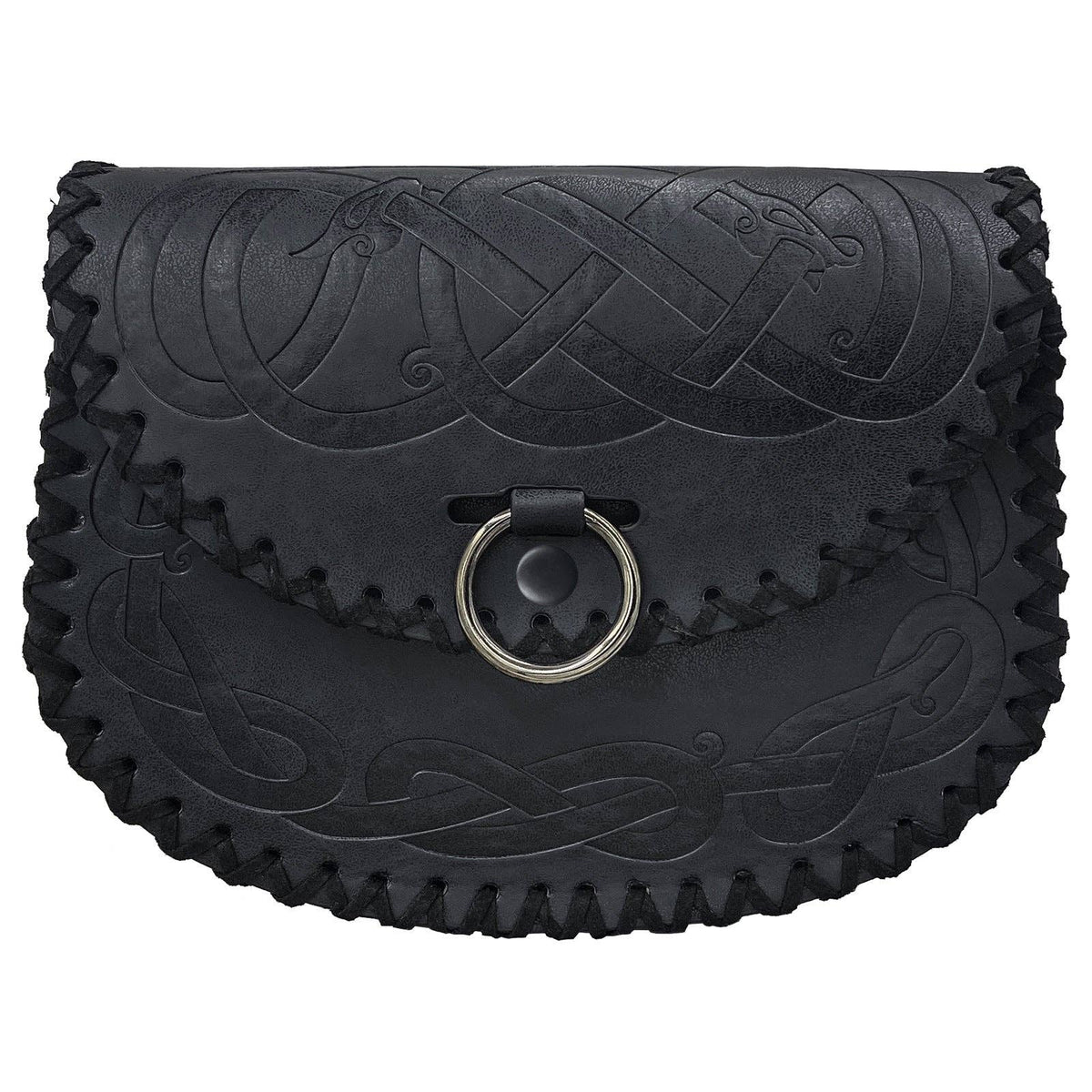 Medieval Waist Bag Vintage Viking Style Accessories: Brown Style B