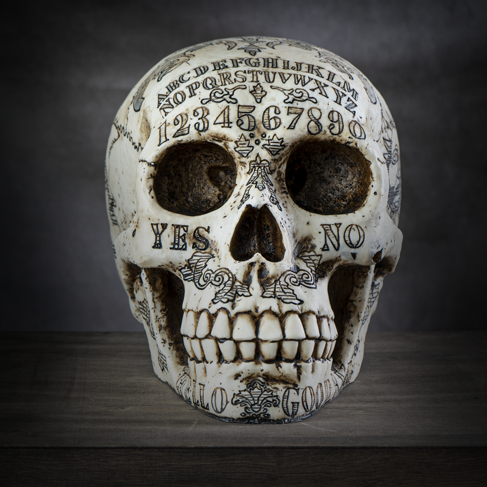 Ouija Spirit Skull Head