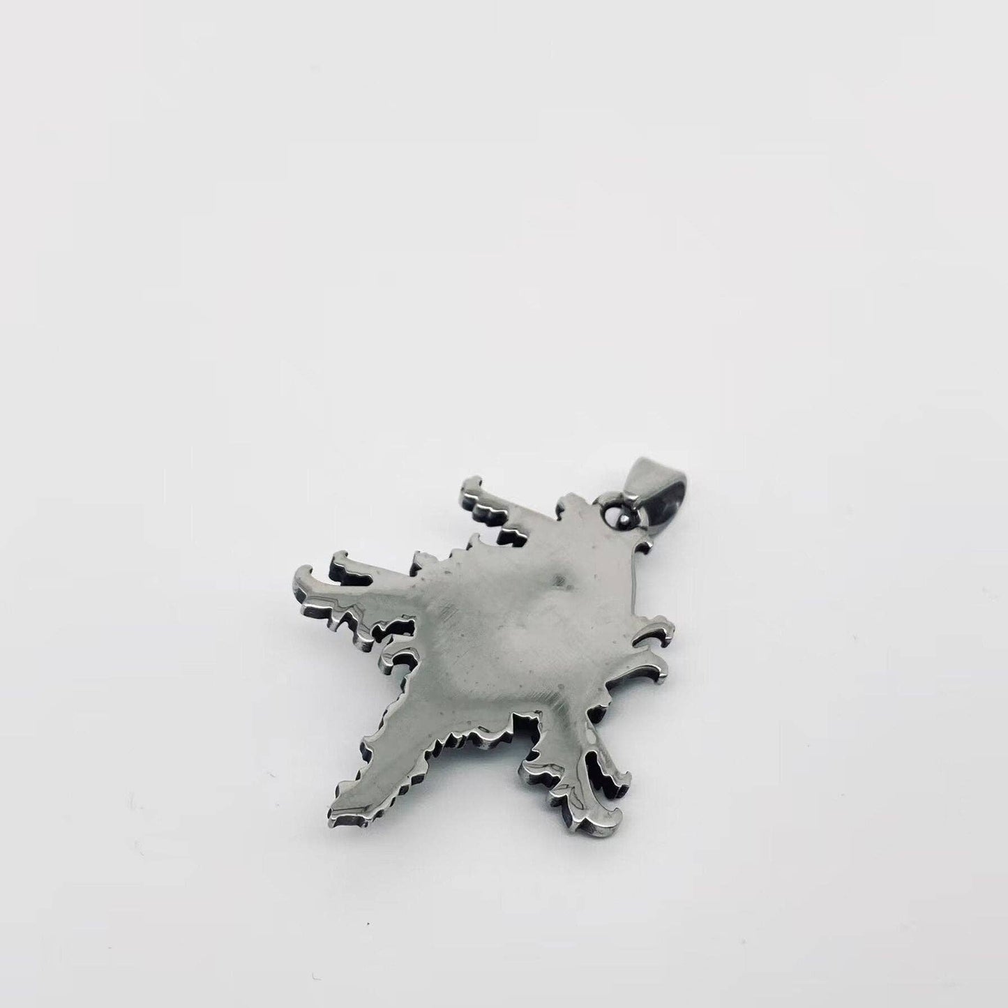 Gothic Style Stainless Steel Skull Pendant - MJ/MNP: Single Pendant