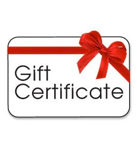 Gift Certificate