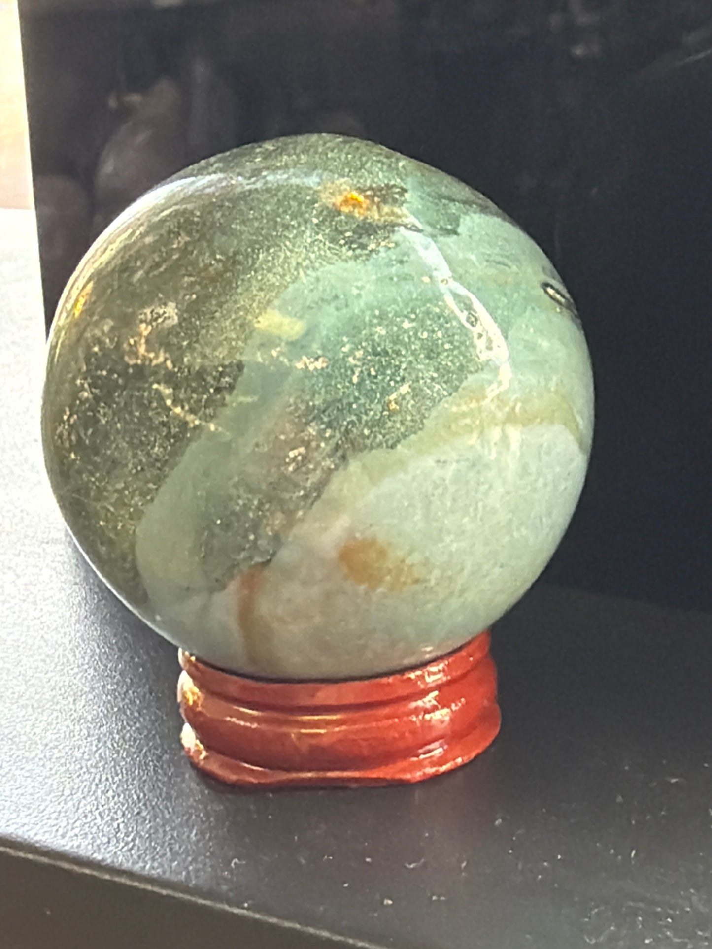 Ocean Jasper Sphere