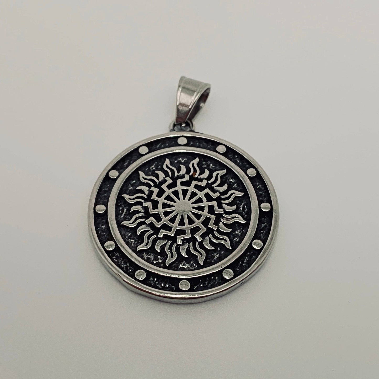 Multi-style Viking Stainless Steel Rune Pendant - MJ/MNP: I