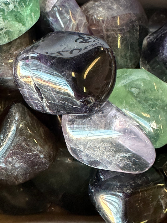 Fluorite Tumbles