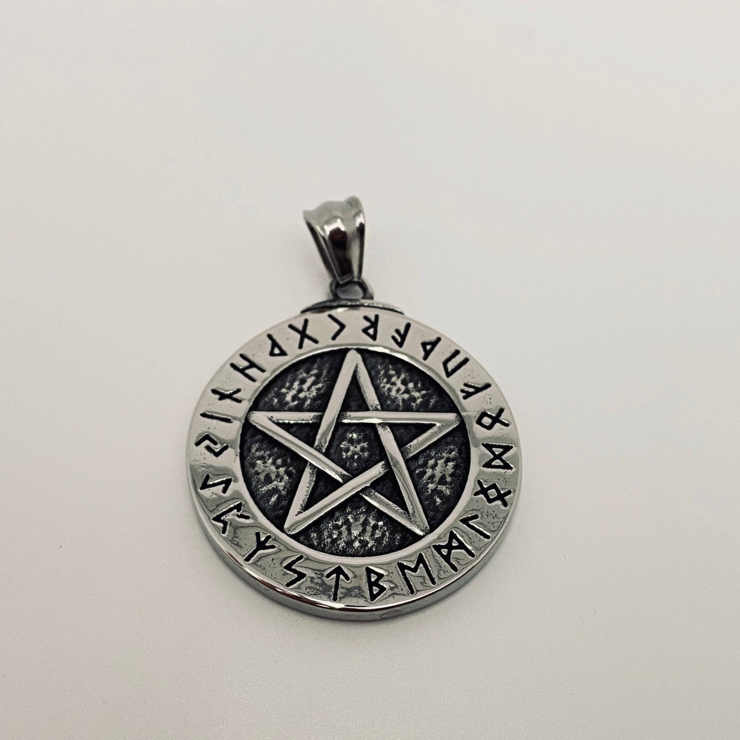 Multi-style Viking Stainless Steel Rune Pendant - MJ/MNP: G