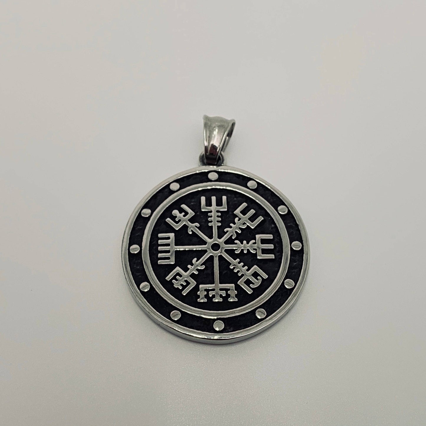 Multi-style Viking Stainless Steel Rune Pendant - MJ/MNP: B