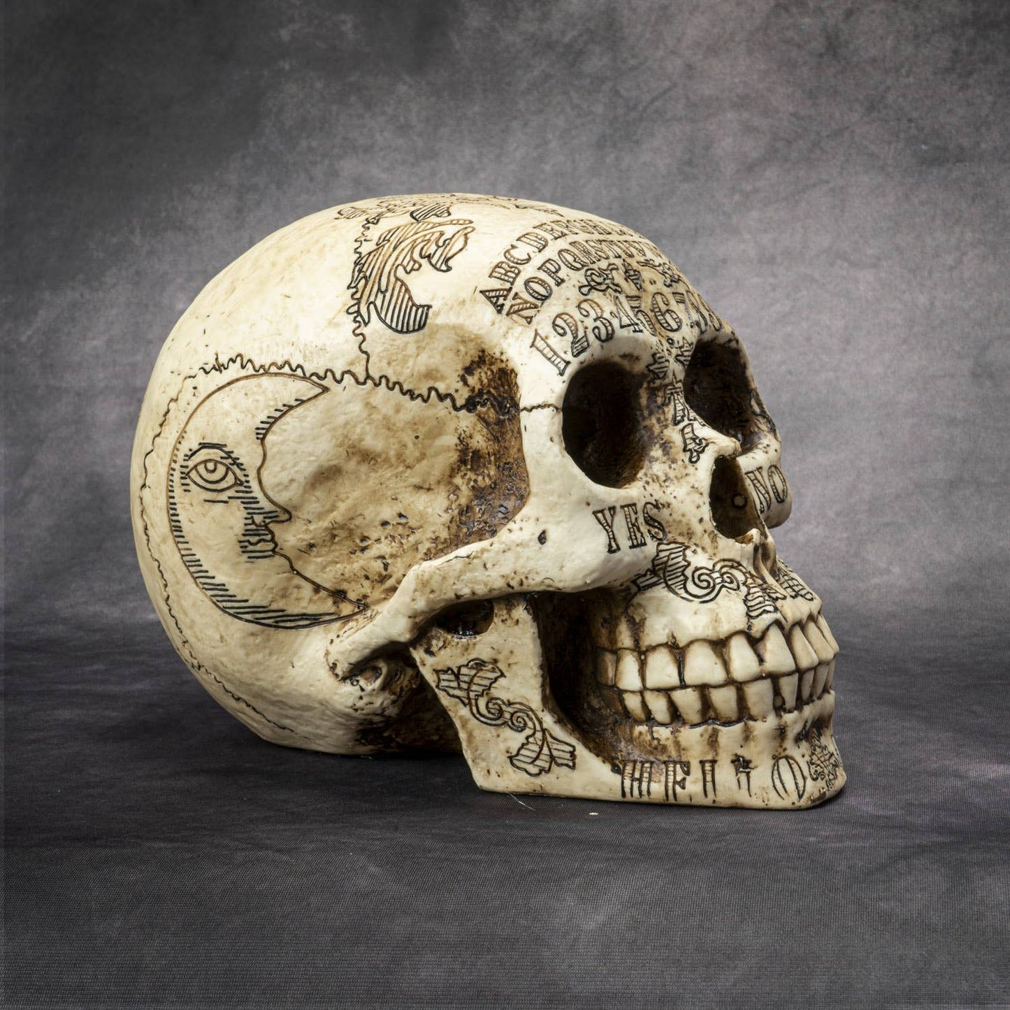 Ouija Spirit Skull Head
