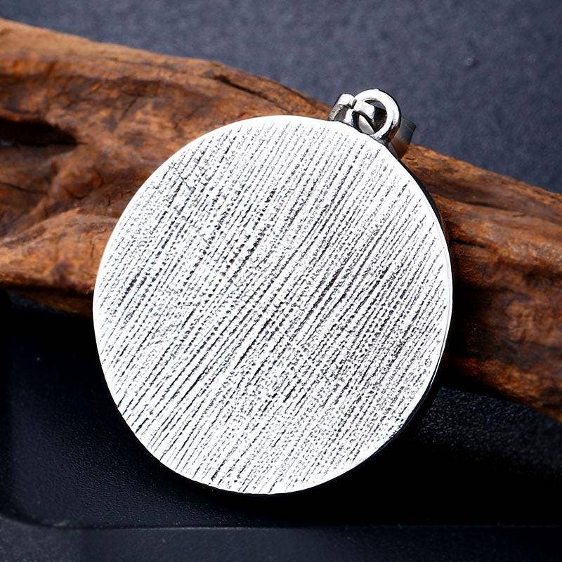 Multi-style Viking Stainless Steel Rune Pendant - MJ/MNP: D