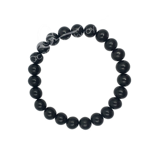 BRACELET - JET (8-8.5 MM) 7.15-7.25"