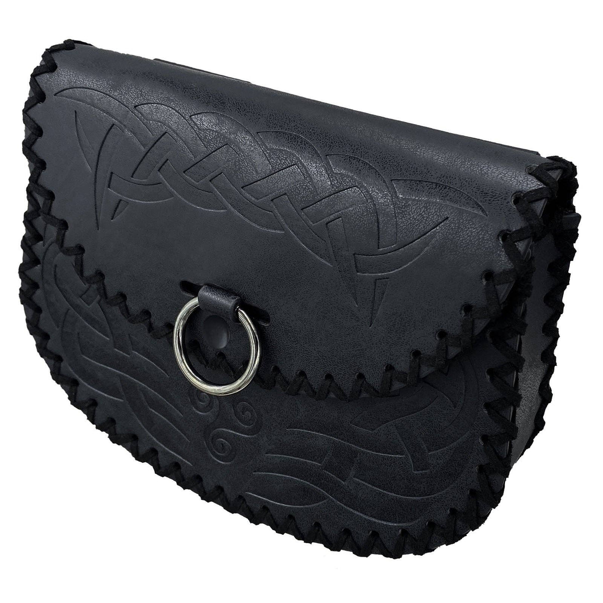 Medieval Waist Bag Vintage Viking Style Accessories: Brown Style B