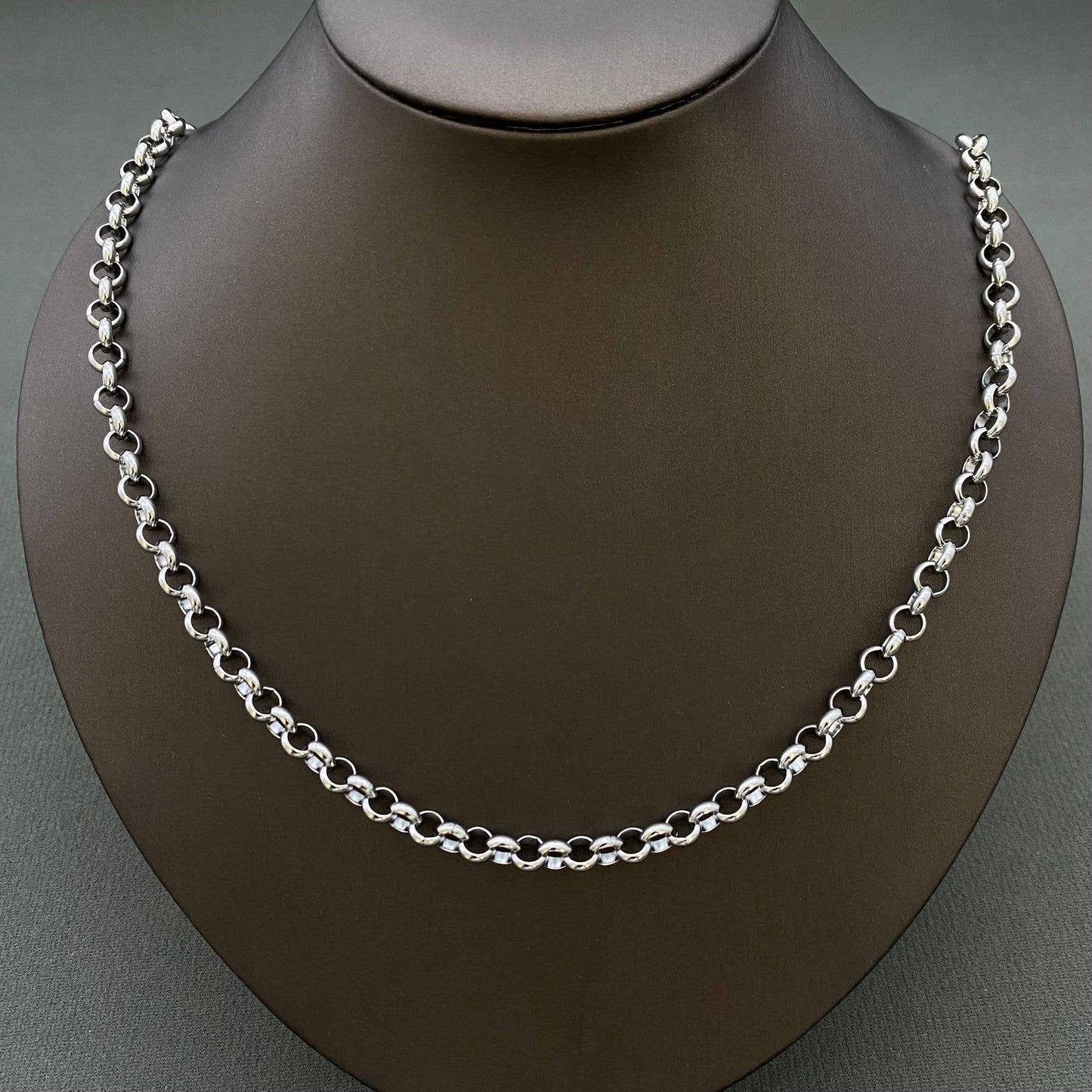 Stainless Steel O-shape Chain - MJ: 600mm / 23.62in / 2mm