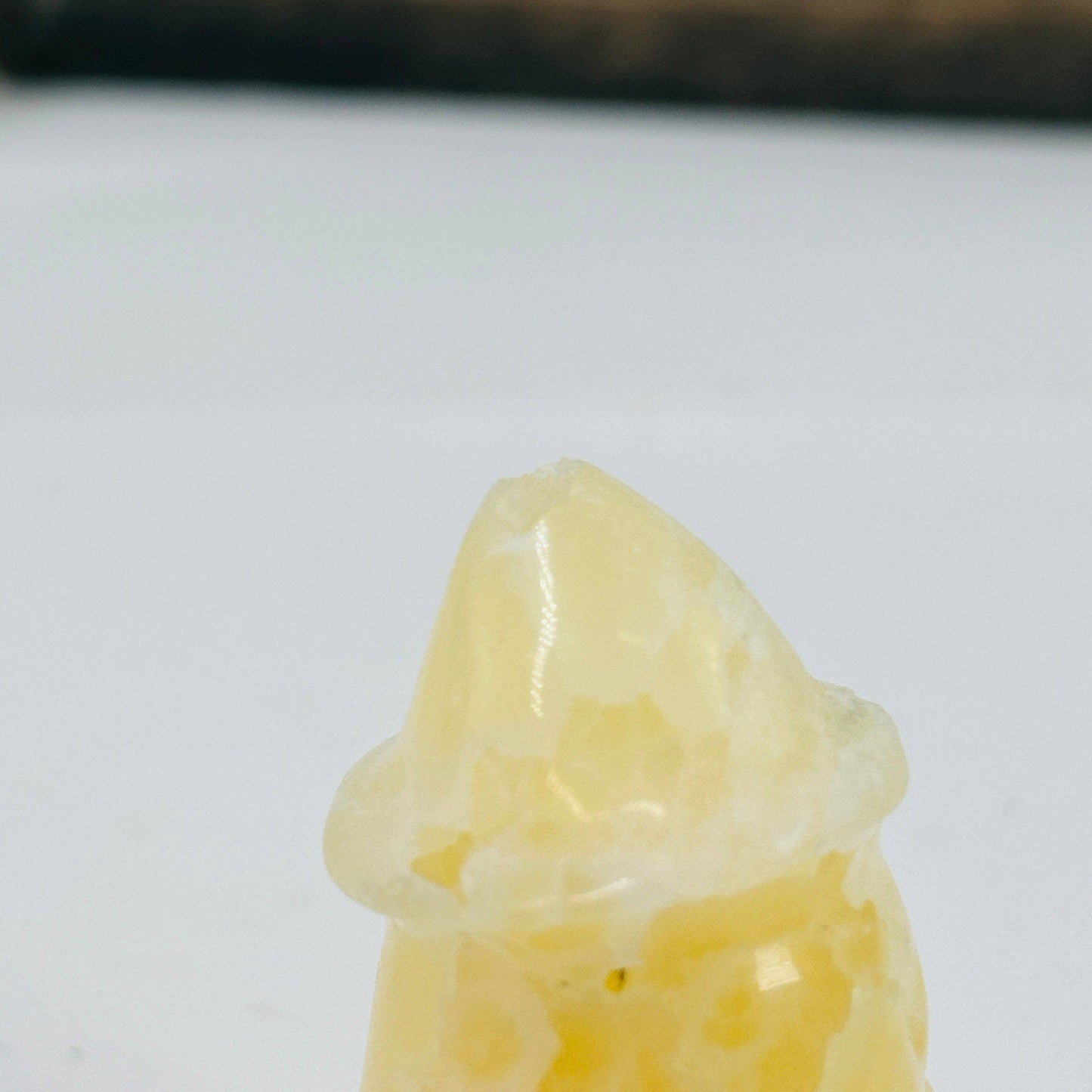 Calcite Crystal Ghost Carving AS IS YOU CHOOSE Halloween: 3