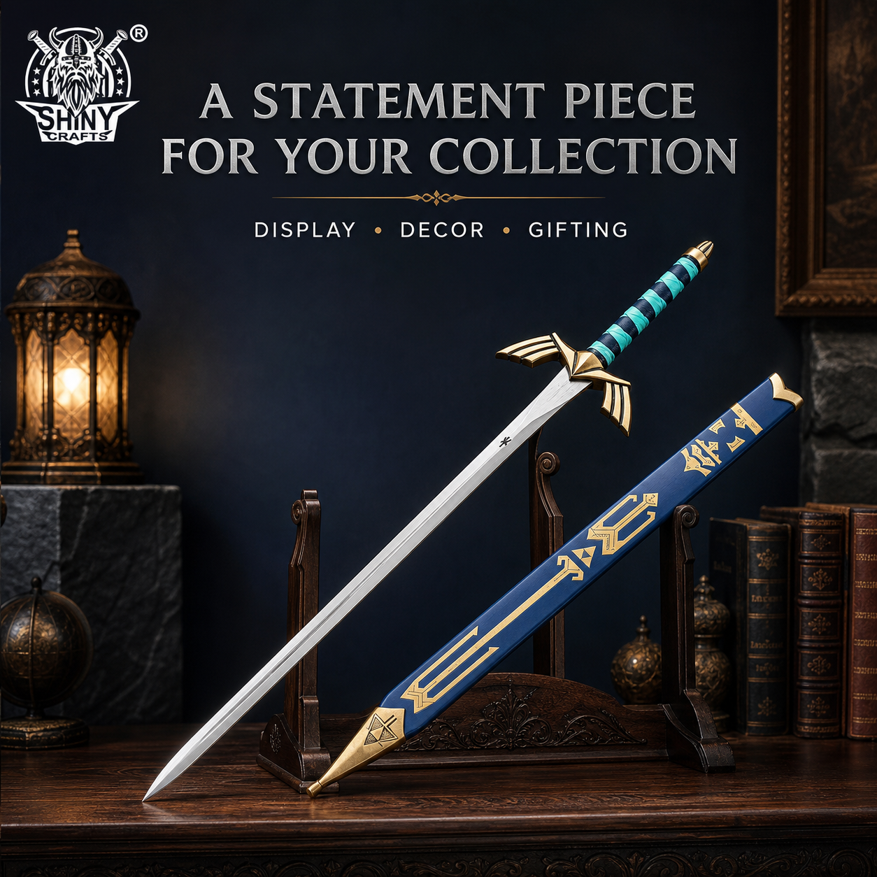 Hand Forged Legend Zelda Link VikingSword, Birthday Gift