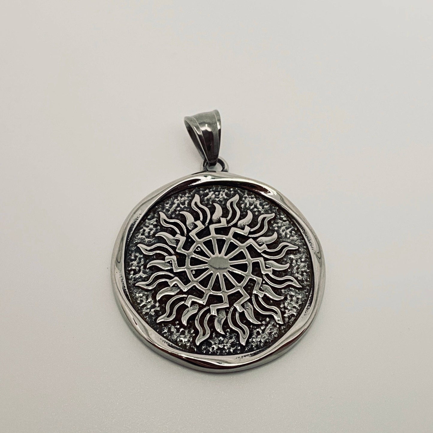Multi-style Viking Stainless Steel Rune Pendant - MJ/MNP: B