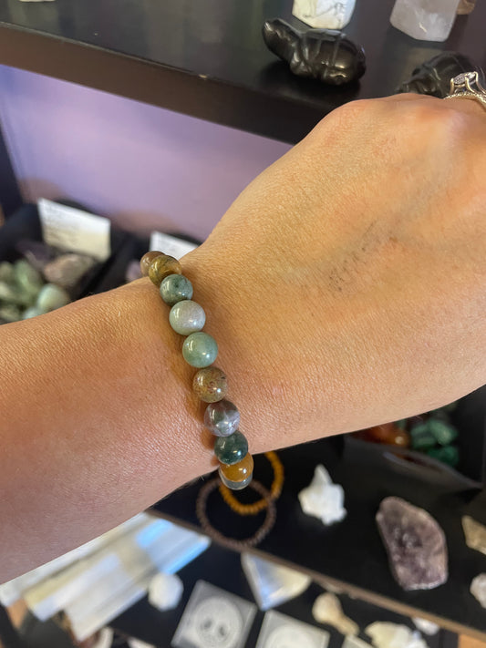 Indian Agate Bracelet